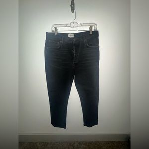 AGOLDE Riley Jean - Size 32 in Panoramic (Black) NEVER WORN